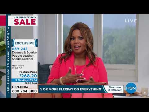 HSN | Dooney & Bourke Handbags 02.16.2020 - 11 PM