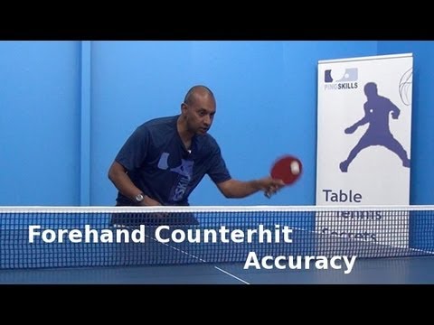 Forehand Counterhit Accuracy | Table Tennis | PingSkills