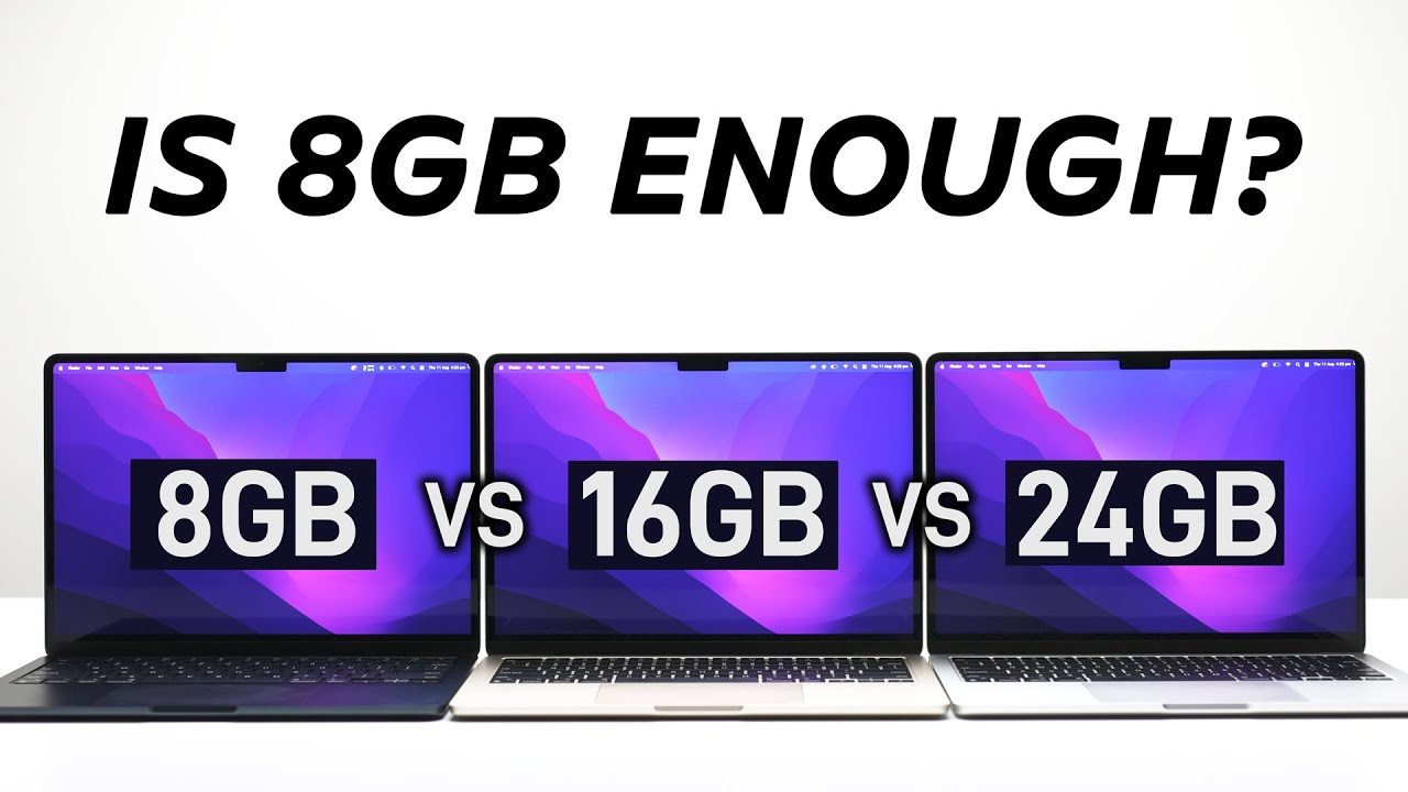 M2 MacBook Air - How Much RAM Do You REALLY Need?