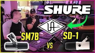 Video thumbnail for Is This A Knock Off? Universal Audio SD-1 vs Shure SM7B Microphones by MixbusTv