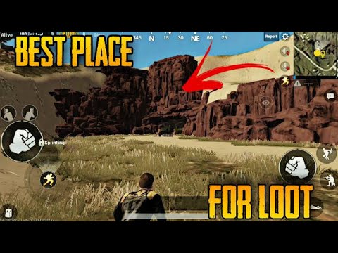 Secret cave in miramar pubg mobile | Exploring | Neutral Loot
