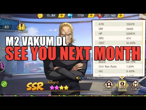 LAST KONTEN M2 : VAKUM SAMPAI S272 KELAR  || One Punch Man The Strongest