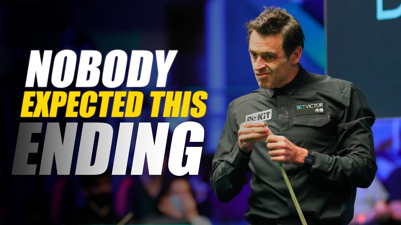 At first it seemed like all was lost for opponent! Ronnie O'Sullivan | Snooker