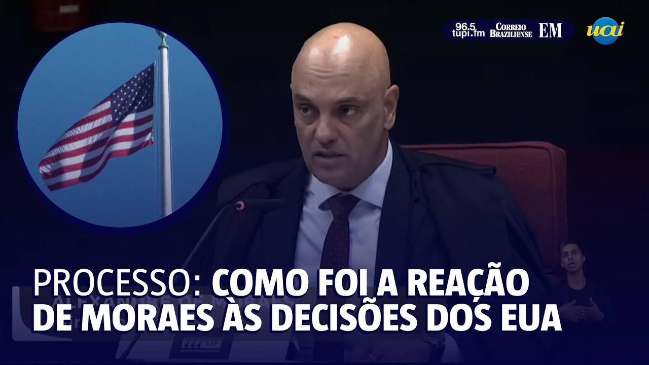 A reação de Alexandre de Moraes à ofensiva contra ele nos EUA