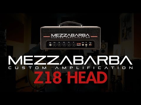 Mezzabarba Custom Amplification Z18 Head 2024 - Black Tolex image 5