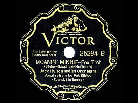 1936 Jack Hylton - Moanin' Minnie (12-year-old Anne Shelton & band, vocal)