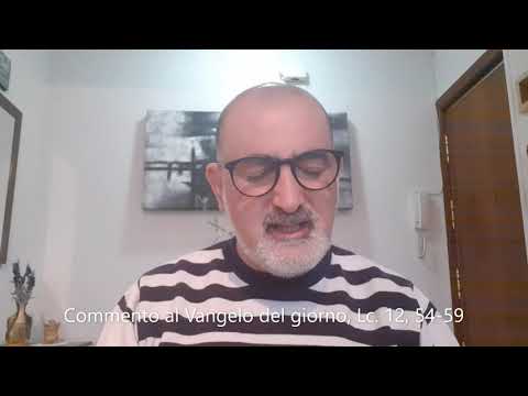 "Come mai questo tempo non sapete valutarlo?".  22  ottobre 2021