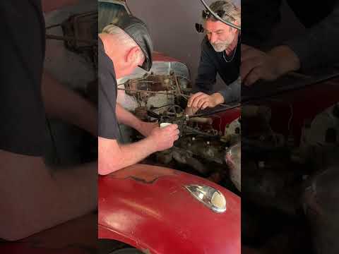 Thumbnail for First start after nearly 50 years in hibernation. This Barn Find 1940 Mercedes comes alive !