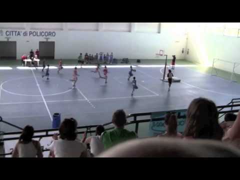 Bees Pesaro - aquilotti 2001 - Quarti di finale Matera 2012-Contropiede, recupero e contropiede