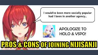 Pros & Cons of Being In Nijisanji 【Lize Helesta, Ange Katrina | Nijisanji ENG SUB】