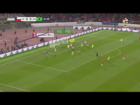 Gol de Eduardo Vargas | Chile 1- 2 Brazil | Eliminatorias Mundial 2026