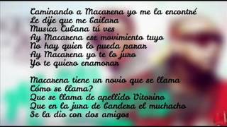 Gente de Zona   -  Más Macarena Ft. Los Del Rio (Lyrics)