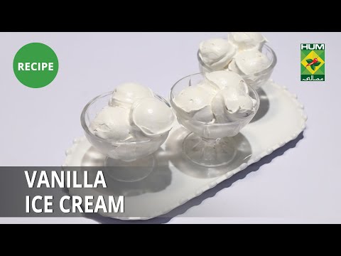 Vanilla Ice Cream Recipe | Dawat | Abida Baloch | Dessert