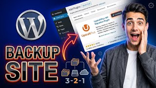 How to backup WordPress using 3-2-1 rule (Easiest Way)(2026 Guide)