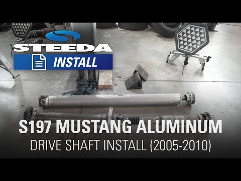 Steeda S197 Mustang GT Aluminum Driveshaft (2005-2010) | Install