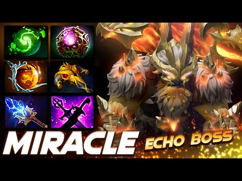 Miracle Earthshaker Echo Boss - Dota 2 Pro Gameplay [Watch & Learn]