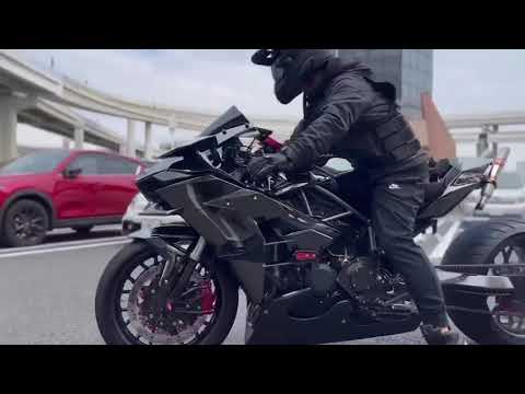 kawasaki h2 fully loaded crazy custom job ❤️😱