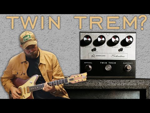 "NEW" Jackson Audio  1484 Twin Trem Tremolo Pedal Black/Silver, In Stock Ships Ultra Fast ! image 5