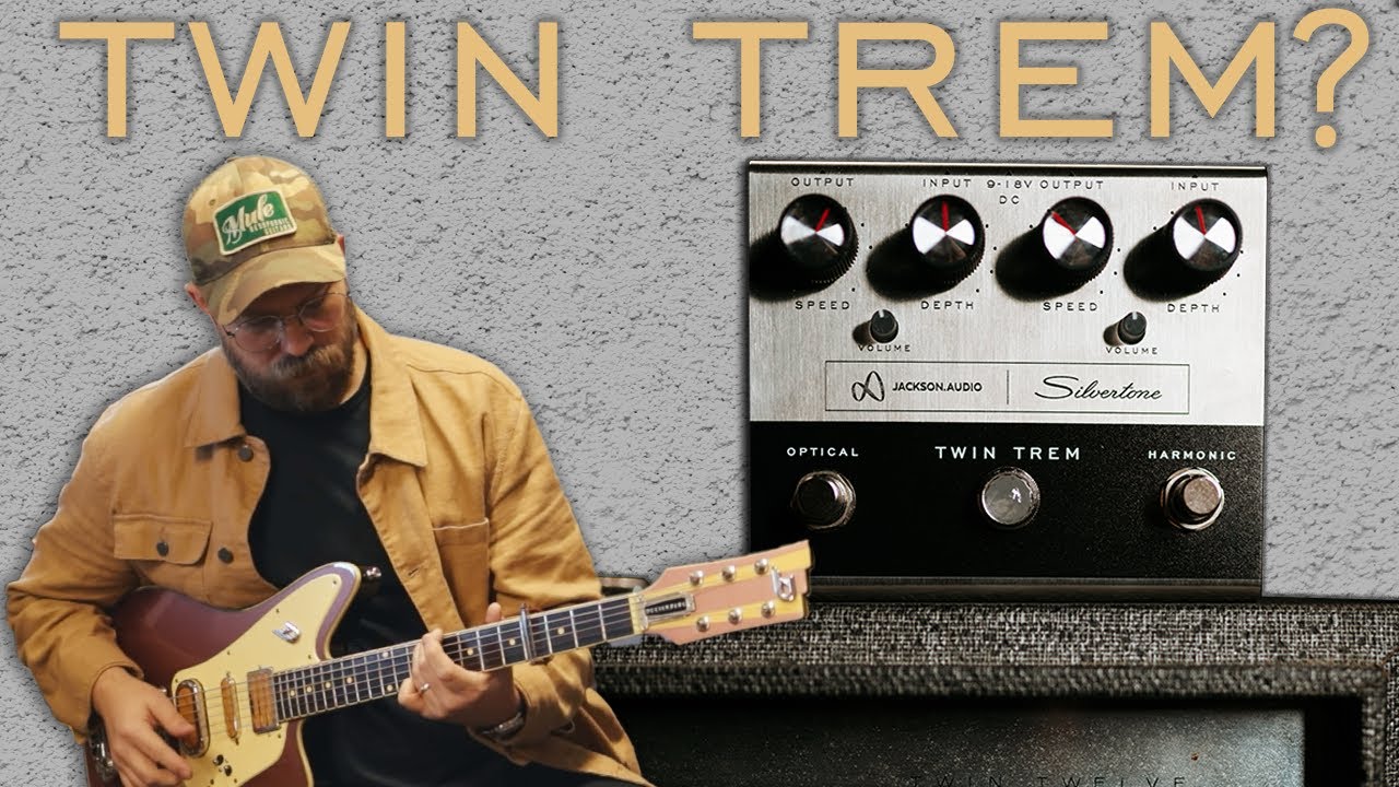 Jackson Audio Silvertone TWIN TREM Dual Tremolo Pedal