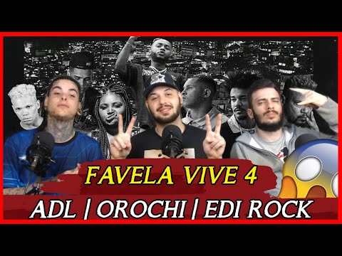 (FABIL DEU AULAS)  Favela Vive 4 - ADL, Mc Cabelinho, Kmila CDD, Orochi,Cesar MC,Edi Rock | VERSATIL