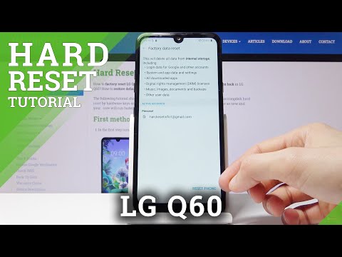 How to Perform Hard Reset on LG Q60 – Wipe Data by Factory Reset