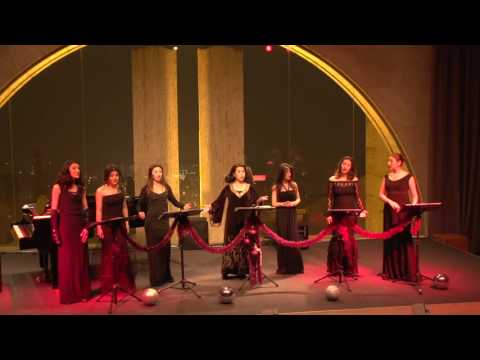 Anna Mayilyan.  Komitas - Armenian traditional songs "lusnakn anush.Sona yar"