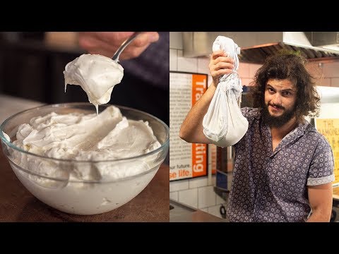 COMO FAZER COALHADA SECA E FRESCA | Temporada de Molhos | Mohamad Hindi