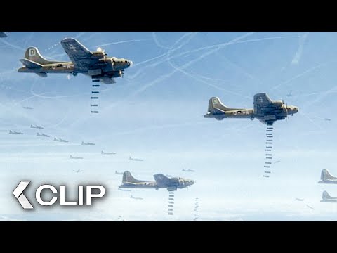MASTERS OF THE AIR Clip - Air Fighters Attacking Berlin (2024) Apple TV+