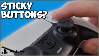 Easily fix a PS5 controller with sticky buttons!