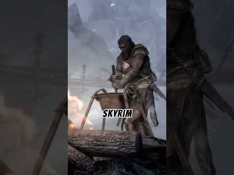 Skyrim survival mode’s huge problem || #skyrim analysis #elderscrolls #shorts #eso #ps5 #edit #gamer