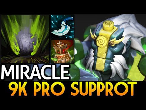 Miracle- [Earth Spirit] When 9k Pro Support 7.14 Dota 2