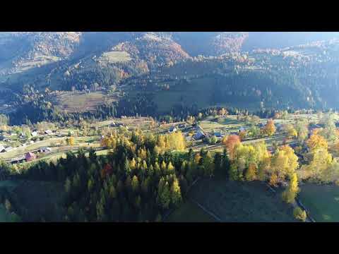 Filmari aeriene cu drona, toamna la munte pe Transursoaia !