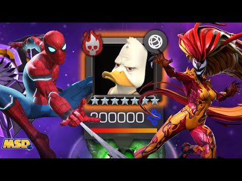 Cosmic Omelette Howard The Duck Boss! Symbiote and Spider-Verse Takedowns!