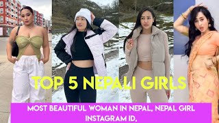 most beautiful girl in Nepal 2023, #instagram #nepal