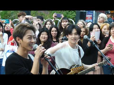 [180928] The Rose busking in Hongdae - Insomnia + Like we used to