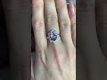 Серебряное кольцо с аметистом 2.998ct