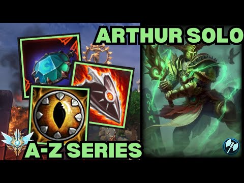 Spin to win!!! - King Arthur A-Z Grandmasters Solo Smite