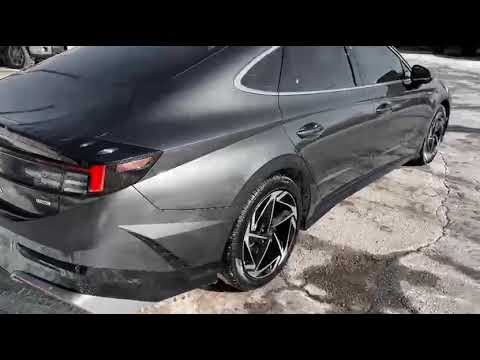 2024 Hyundai Sonata 2.5L Preferred-Trend AWD in Gray for sale at Pine Tree Ford in Woodbridge, ON