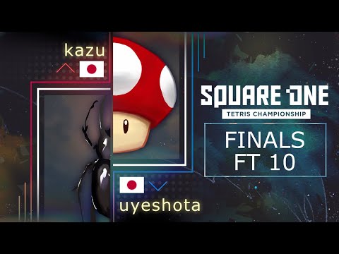 Kazu vs Uyeshota - GRAND FINALS - Square One Tetris Championship 2022