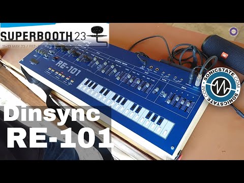 Superbooth 2023: DinSync - RE-101 A Replica SH-101