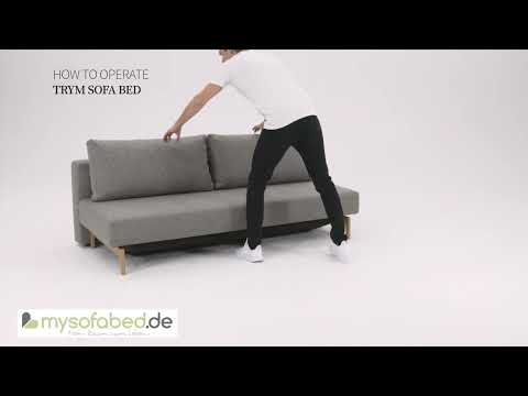 TRYM Schlafsofa von Innovation - Umwandlung zum Bett - mysofabed.de