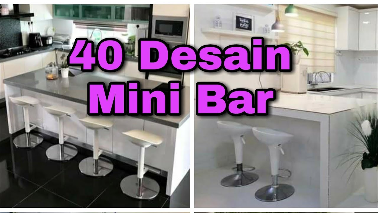 40 Desain Mini Bar || Modern mini bar || counter top design