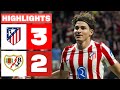 ATLÉTICO DE MADRID 3 2 RAYO VALLECANO HIGHLIGHTS LALIGA EA SPORTS
