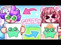 ROBLOX DRAW AND SWITCH! (ft.Polarcub!)