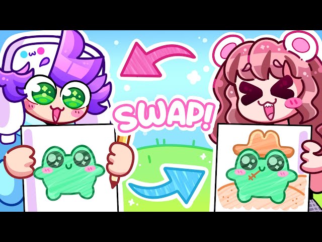 ROBLOX DRAW AND SWITCH! (ft.Polarcub!)