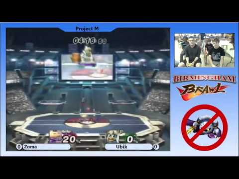 Birmingham Brawl 1 PM Singles - Zoma (Olimar, G&W) vs Ubik (Dedede, Sheik)