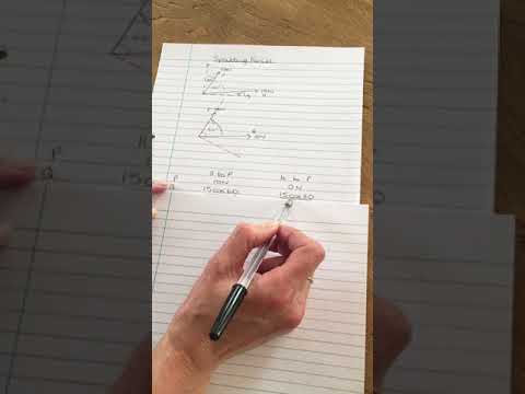 M1: Combining and splitting forces in perpendicular directions