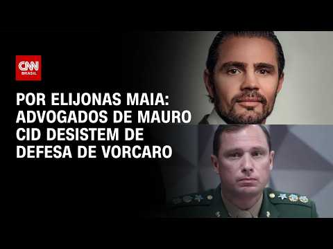 Advogados de Mauro Cid desistem de defesa de Daniel Vorcaro | CNN NOVO DIA