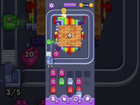 Pixel Flow Level 2460 Walkthrough