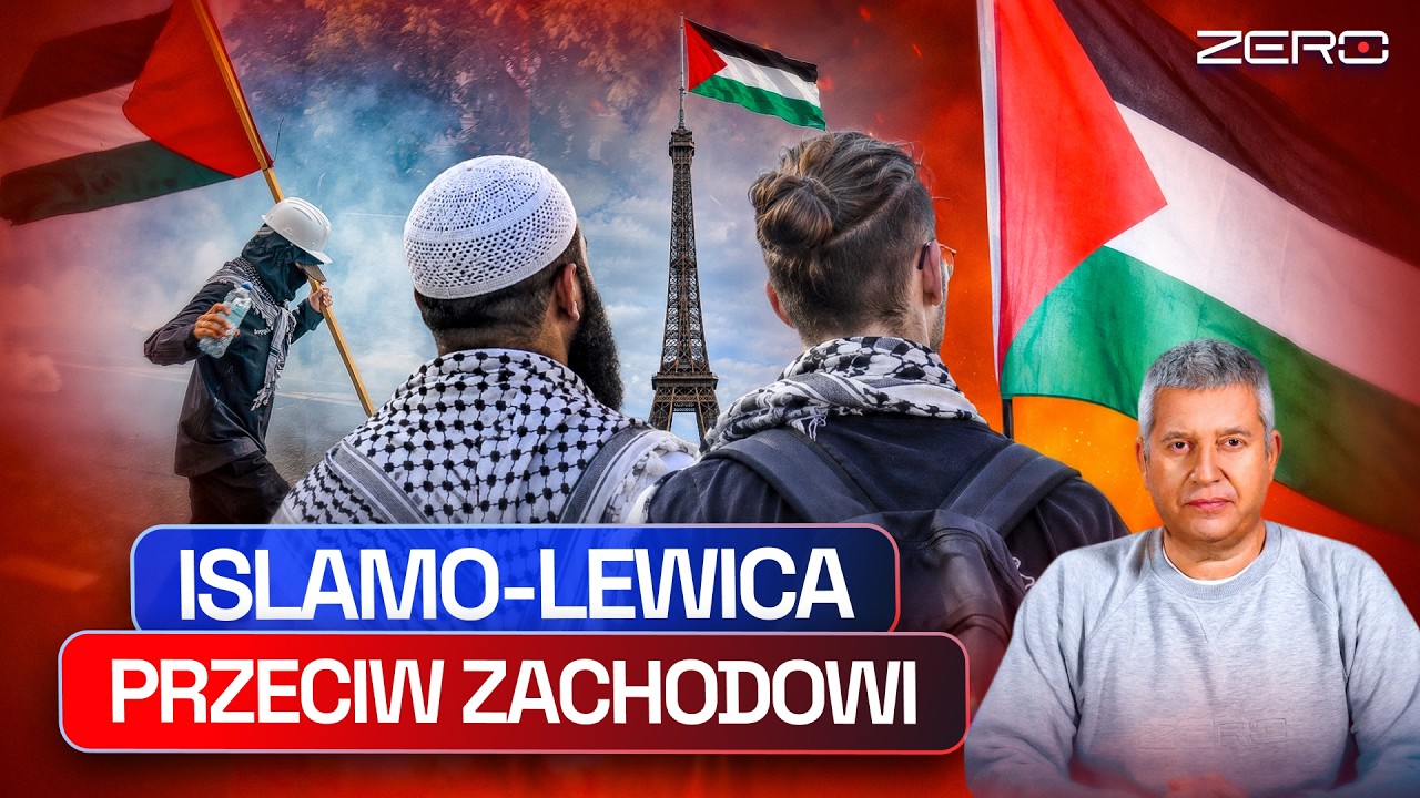 FLAGA PALESTYNY RZĄDZI EUROPĄ. SOJUSZ LEWICY I ISLAMU